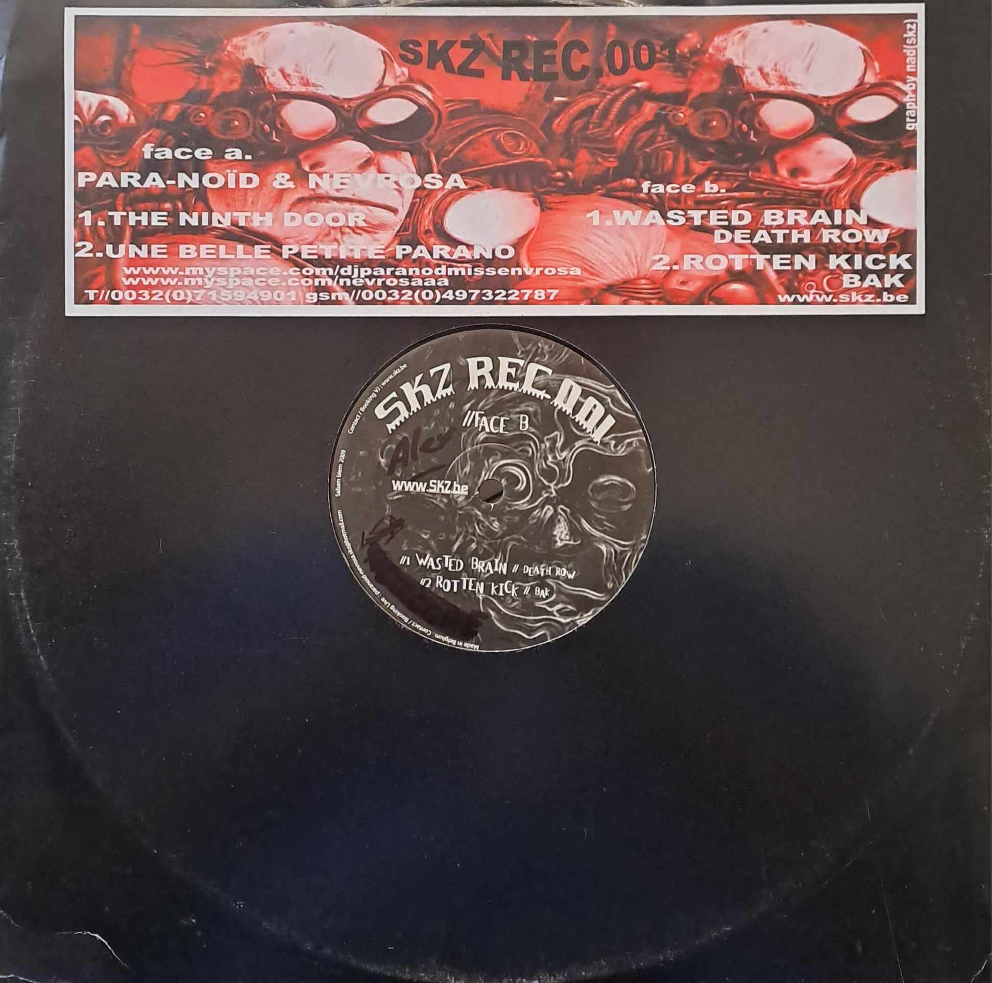 SKZ 01 - vinyle hardcore